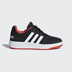 Adidas Hoops 2.0 Gyerek Utcai Cipő - Fekete [D48936]